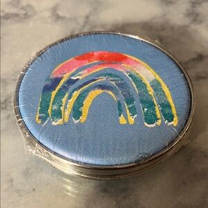 Colorful Rainbow Compact Mirror